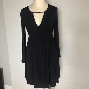 The Vanity Room black long sleeve dress SP